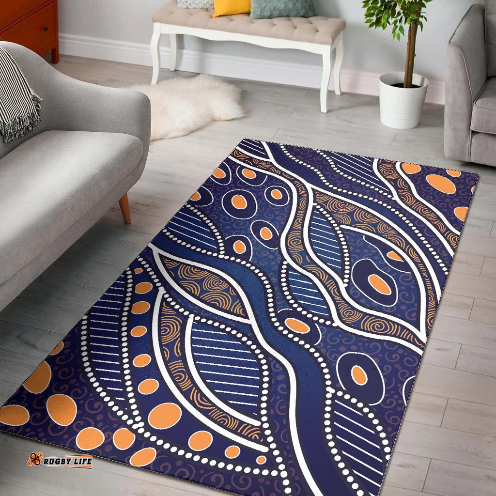 Area Rug Aboriginal Pattern ver15