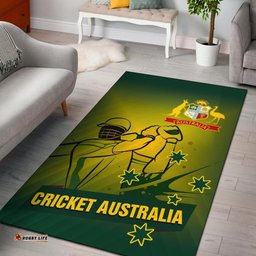 Cricket Area Rug Australian Cricket National Color