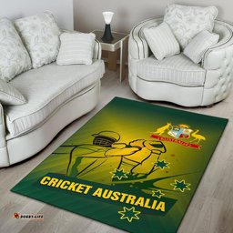 Cricket Area Rug Australian Cricket National Color