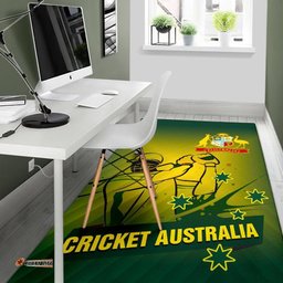 Cricket Area Rug Australian Cricket National Color