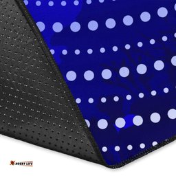 Custom Torres Strait Islanders Area Rug Torres Symbol With Indigenous Turtle