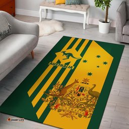 Area Rug Australia Kangaroo Sign National Color