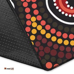 Aboriginal Area Rug Indigenous Patterns Ver11