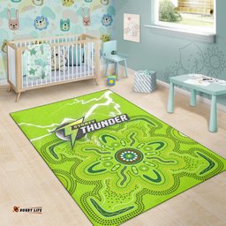 Sydney Thunder Area Rug Aboriginal Style Of Dot