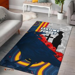adelaide area rug special crows anzac day tee aussie