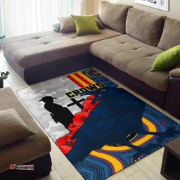 adelaide area rug special crows anzac day tee aussie