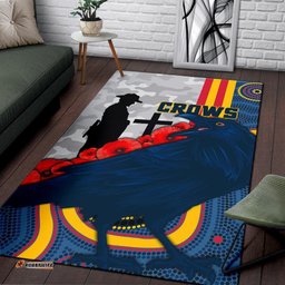 adelaide area rug special crows anzac day tee aussie