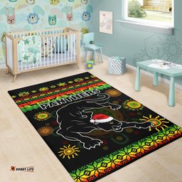 Penrith Panthers Christmas Area Rug Indigenous