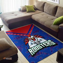 Sydney Roosters Indigenous ANZAC Area Rug Prairie Style