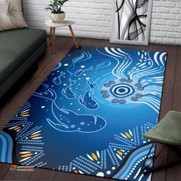 aboriginal area rug indigenous ocean fishing tee aussie