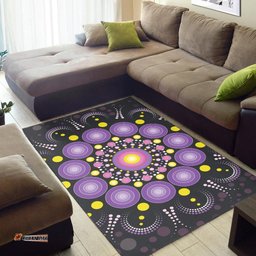 Area Rug Aboriginal Pattern ver11
