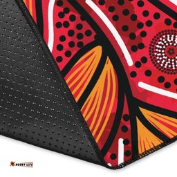 Aboriginal Area Rug Indigenous Patterns Ver12