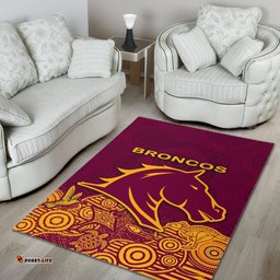 brisbane area rug broncos indigenous tee aussie