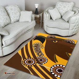 Pride Hawks Area Rug Hawthorn Indigenous