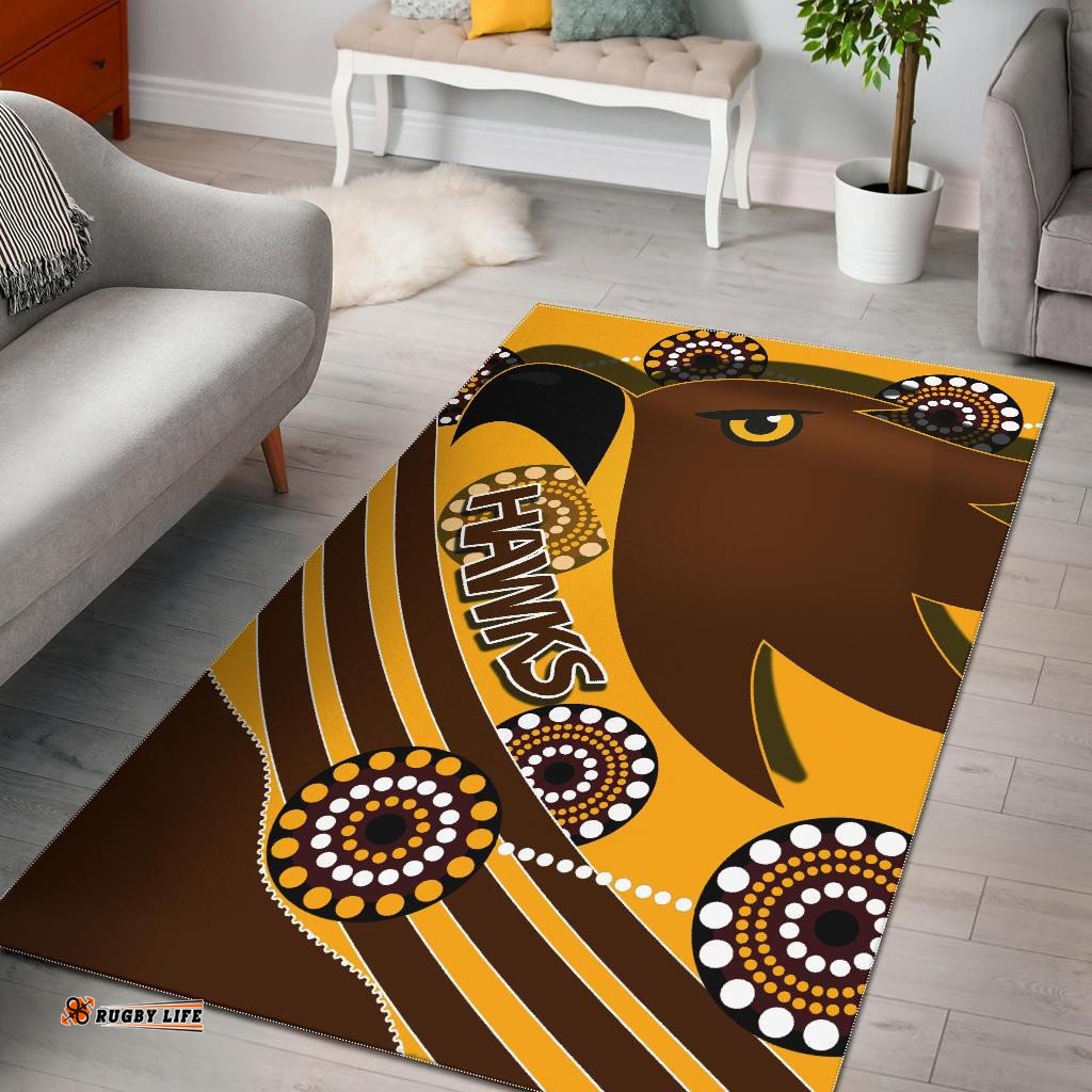 Pride Hawks Area Rug Hawthorn Indigenous
