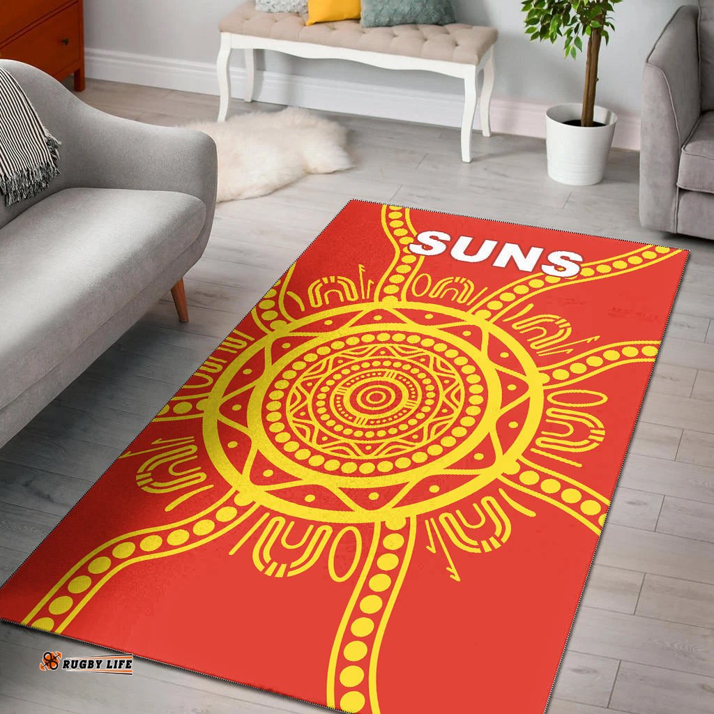 bombers indigenous area rug tee aussie