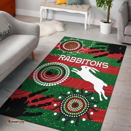 South Sydney Rabbitohs Indigenous Area Rug Country Style No.1