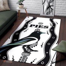 Collingwood Area Rug Pies Indigenous White