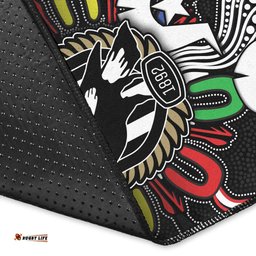 Magpies NAIDOC Week Area Rug Collingwood Football Aboriginal