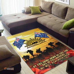 ANZAC Area Rug Australian and New Zealand Army Corps