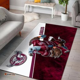 NRL Area Rug Sea Eagles Fire Style