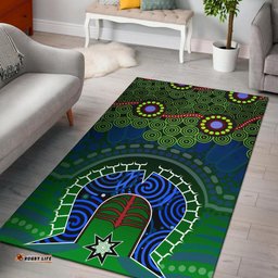 Torres Strait Area Rug Dhari And Dot Patterns