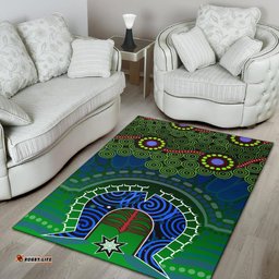 Torres Strait Area Rug Dhari And Dot Patterns