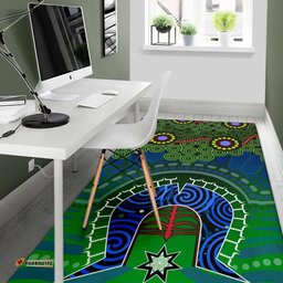 Torres Strait Area Rug Dhari And Dot Patterns