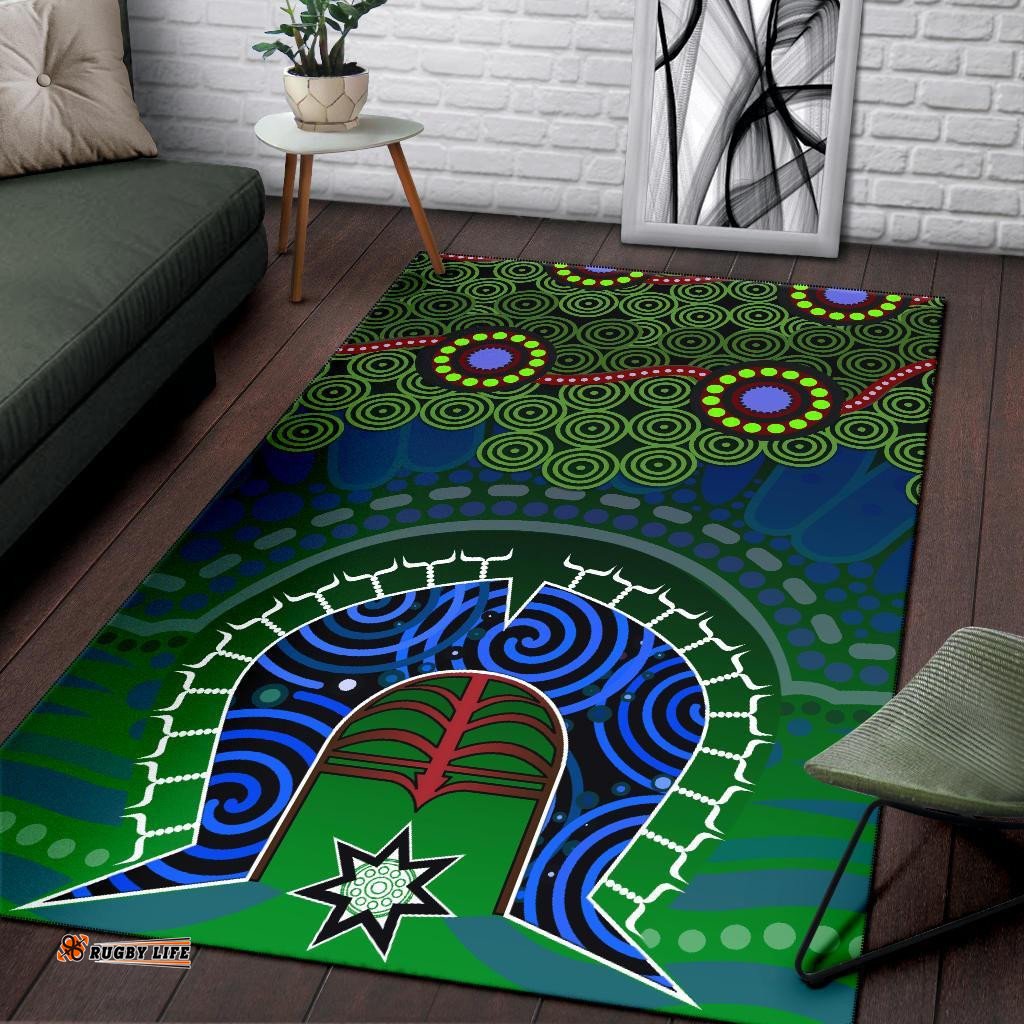Torres Strait Area Rug Dhari And Dot Patterns