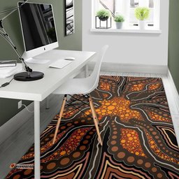 Aboriginal Area Rug Indigenous Patterns Ver07
