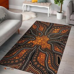 Aboriginal Area Rug Indigenous Patterns Ver07
