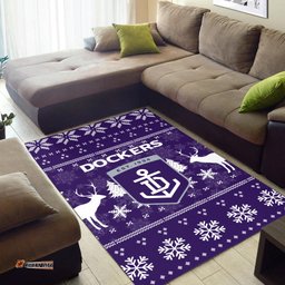 Fremantle Football Club Area Rug Christmas Ugly Style