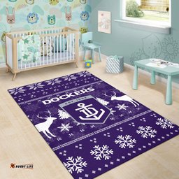 Fremantle Football Club Area Rug Christmas Ugly Style