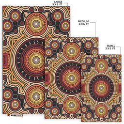 Area Rug Aboriginal Pattern ver01
