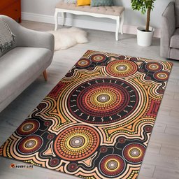 Area Rug Aboriginal Pattern ver01