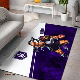 AFL Area Rug Freo Fire Style