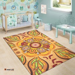 Area Rug Aboriginal Pattern ver05