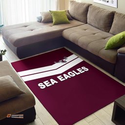 warringah area rug sea eagles original tee aussie