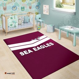 warringah area rug sea eagles original tee aussie
