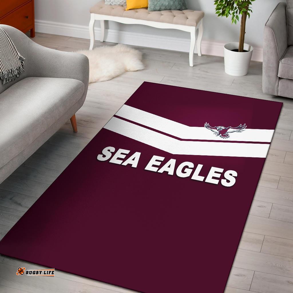 warringah area rug sea eagles original tee aussie