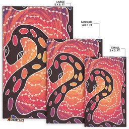 Area Rug Aboriginal Pattern ver17