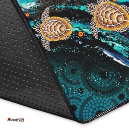 Turtle Area Rug Aboriginal No.4