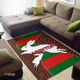 Rabbitohs Area Rug