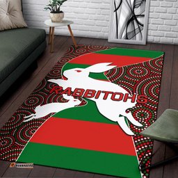 Rabbitohs Area Rug