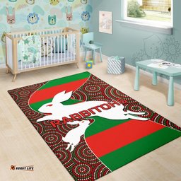 Rabbitohs Area Rug