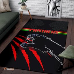 Penrith Panthers Area Rug Claws