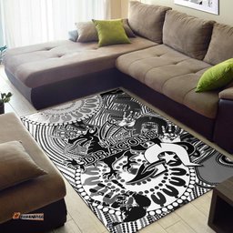 NAIDOC St. George Illawarra Dragons Area Rug NAIDOC Patterns White Style