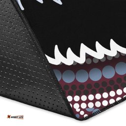 warringah area rug sea eagles indigenous tee aussie