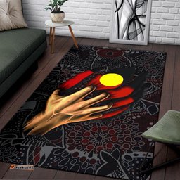 Aboriginal Area Rug Aboriginal Blood In Me