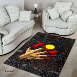 Aboriginal Area Rug Aboriginal Blood In Me